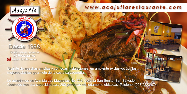 restaurante acajutla zona rosa